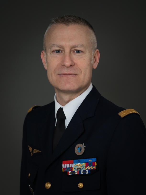 Colonel Thierry Chapeaux, Directeur du Centre Spatial OTAN